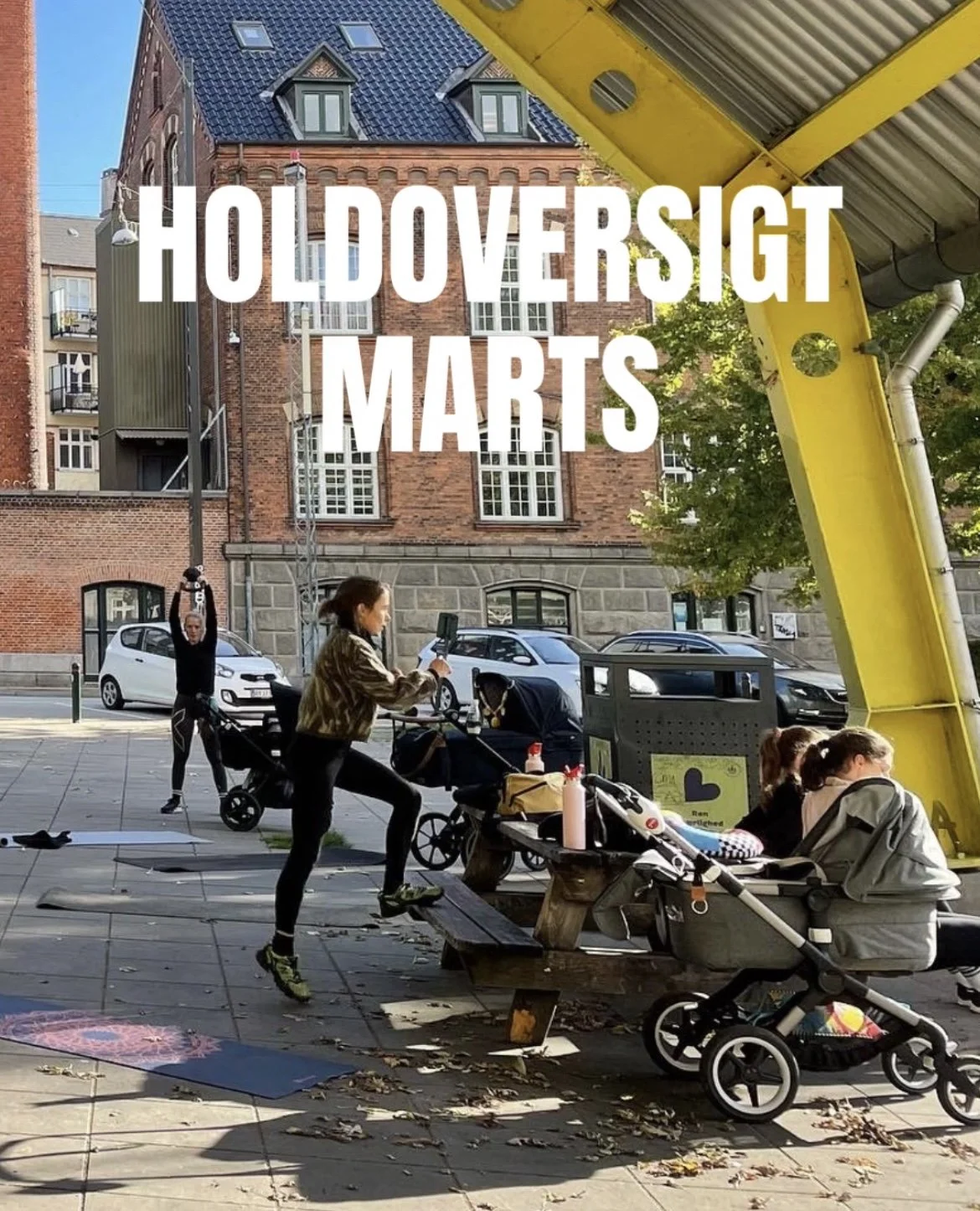 ÅBENT FOR TILMELDING /// HOLDOVERSIGT MARTS
