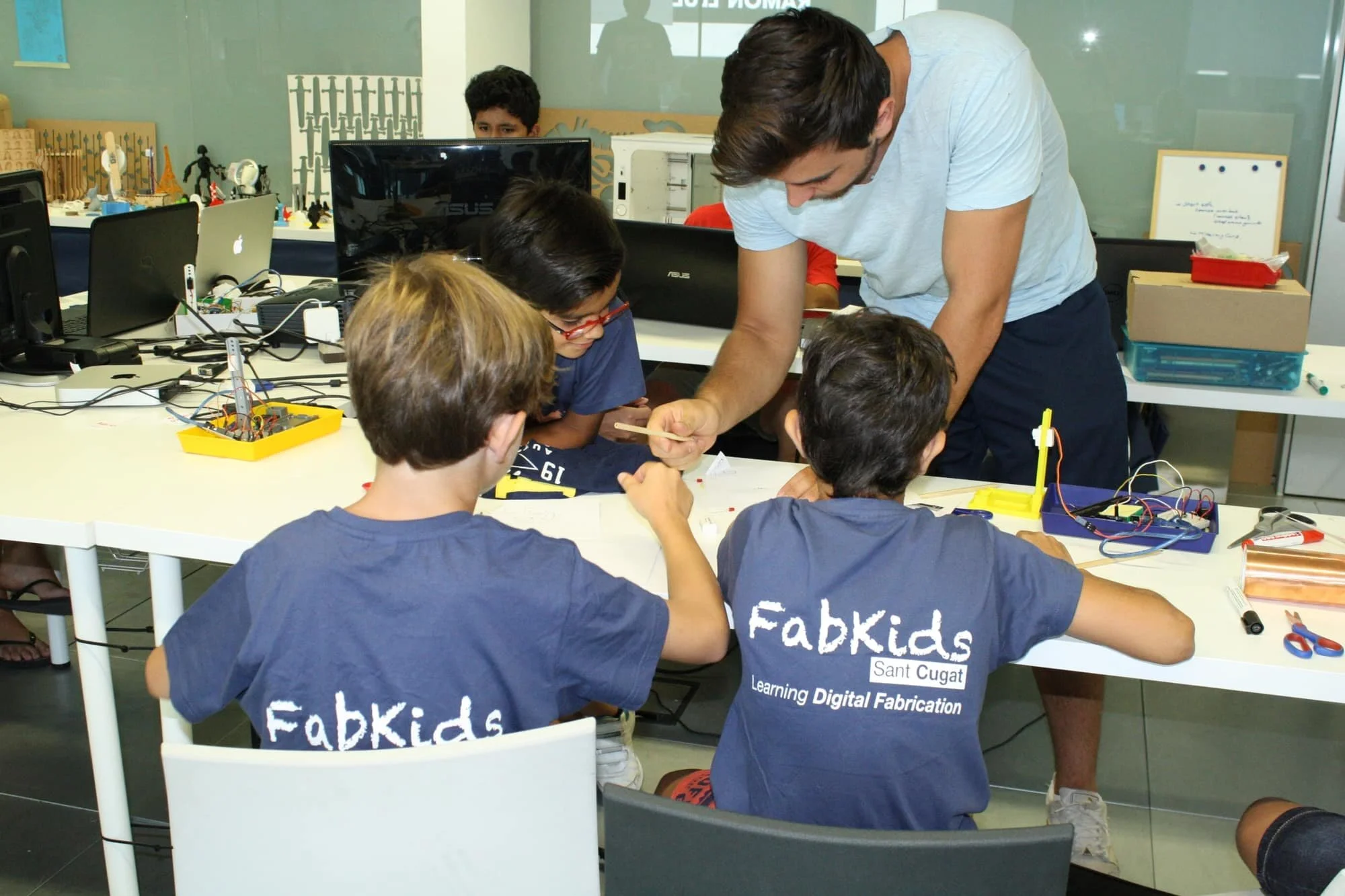 “En FabKids hacemos creatividad y tecnología al mismo tiempo”