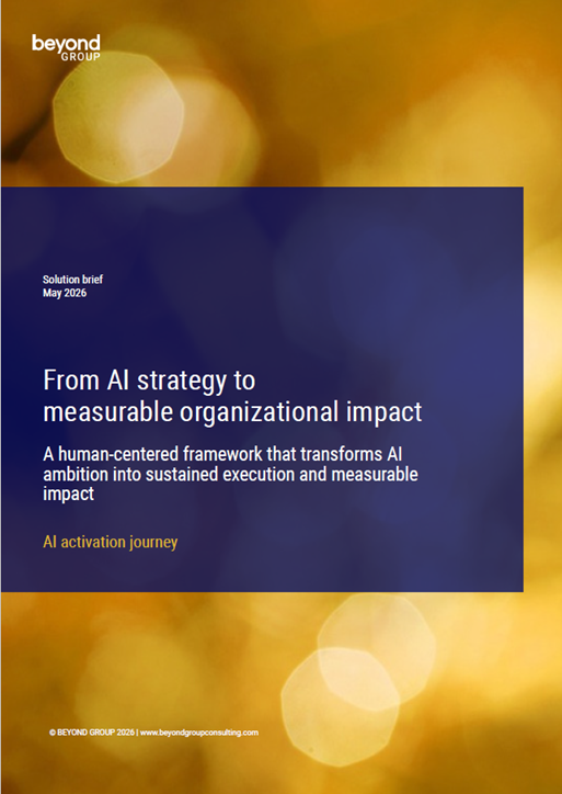 From AI strategy to measurable organizational impact