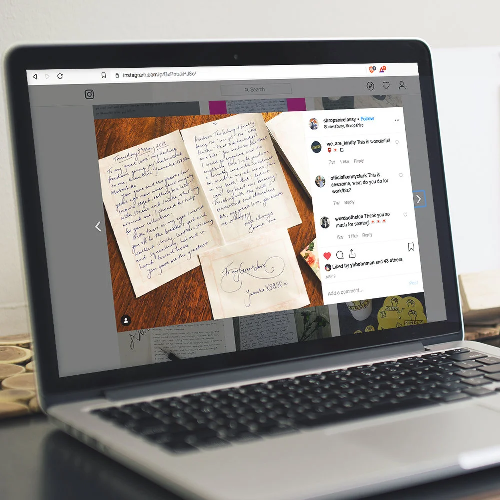 We ran a proactive social media campaign to spread the love & amplify participant’s efforts.