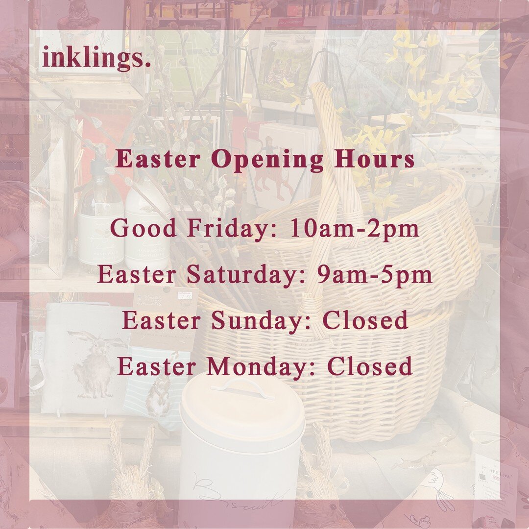 We will be open on Good Friday and Saturday for you to buy all the goodies that you need for the Easter weekend.  Whether it is decorating your Easter tree, preparing an egg hunt or having friends and family round, we can help.  We also have some lov