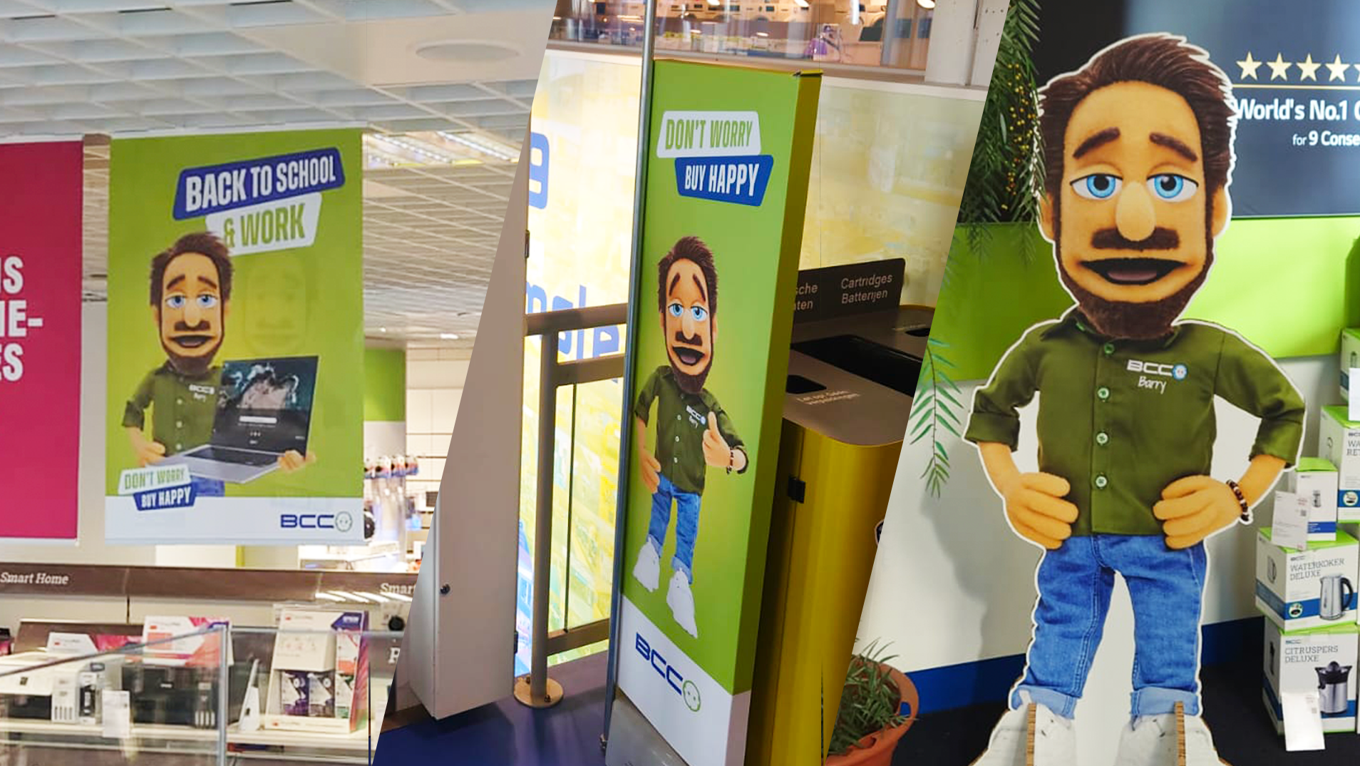 BCC Instore materiaal