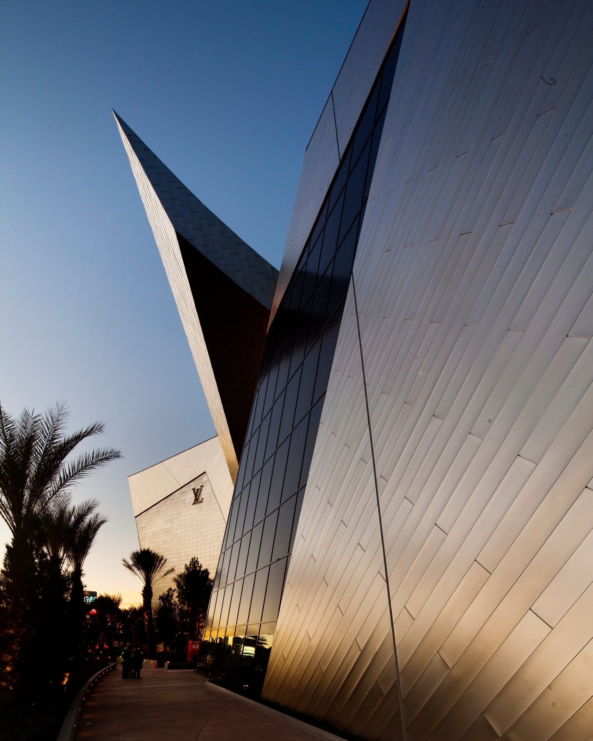 Louis Vuitton store in Crystal, City Center Las Vegas 