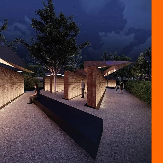 Holocaust Names Memorial (Amsterdam, The Netherlands)
.
.
.

We are honored to be doing QC supervision for Studio Libeskind&rsquo;s design of the Holocaust Names Memorial in Amsterdam. 
The highly reflective and geometric forms of the steel letters r