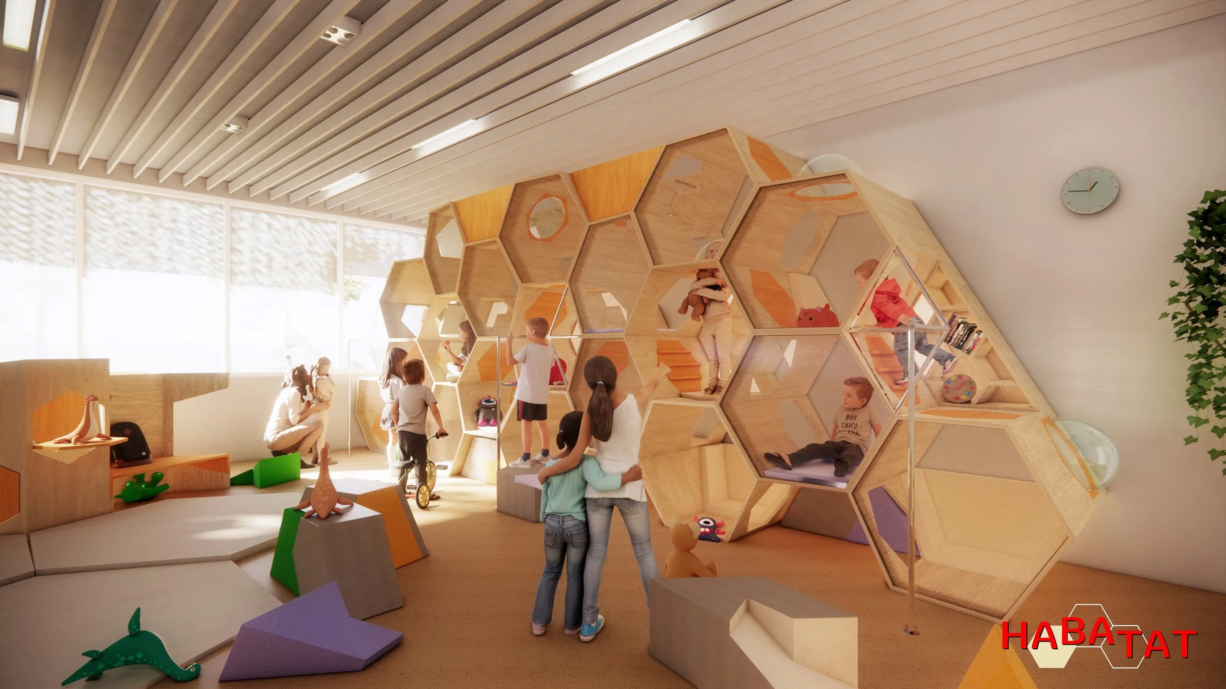 HABATAT ™  - Hive Wall