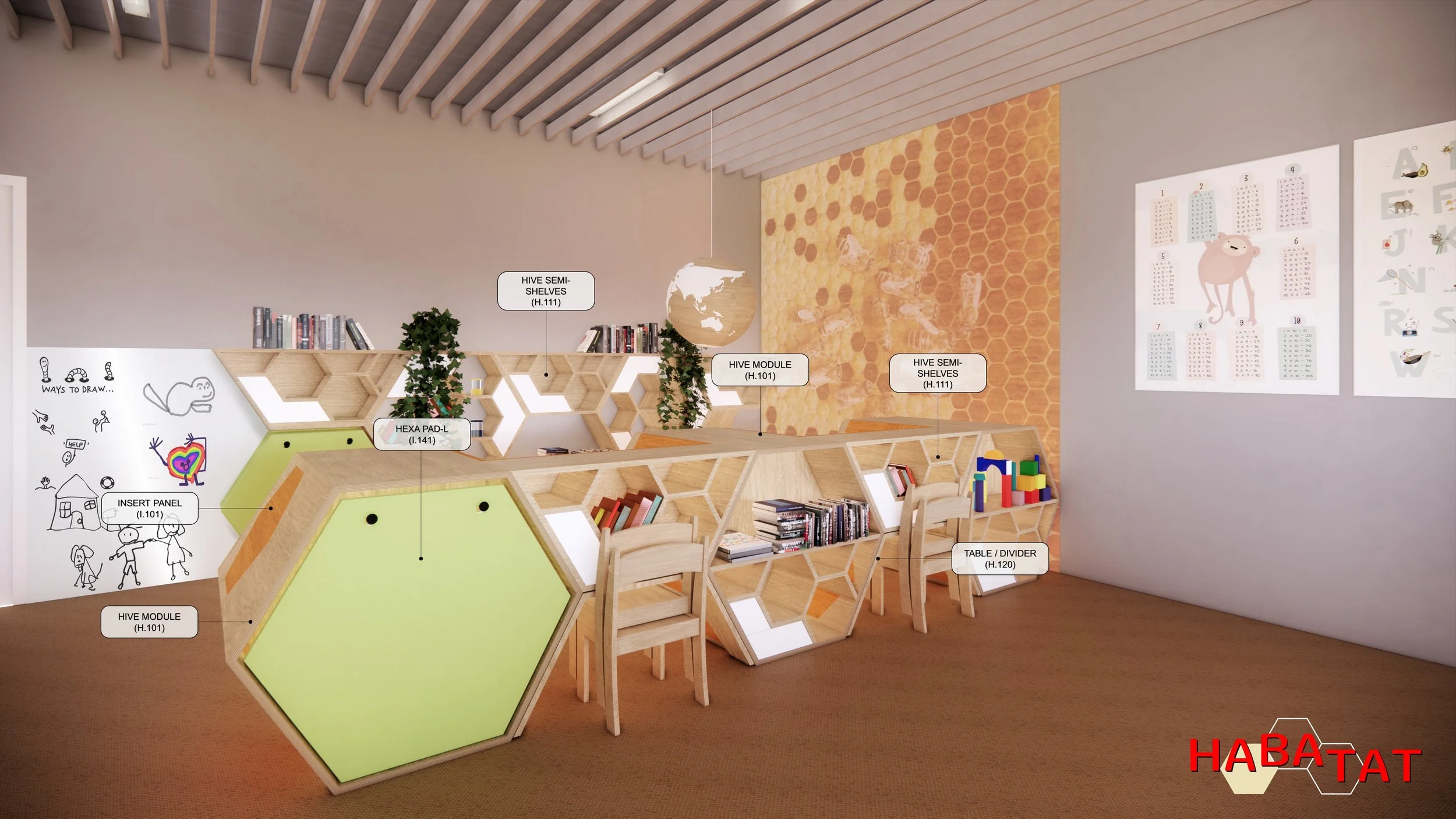 HABATAT ™  - Creative Station