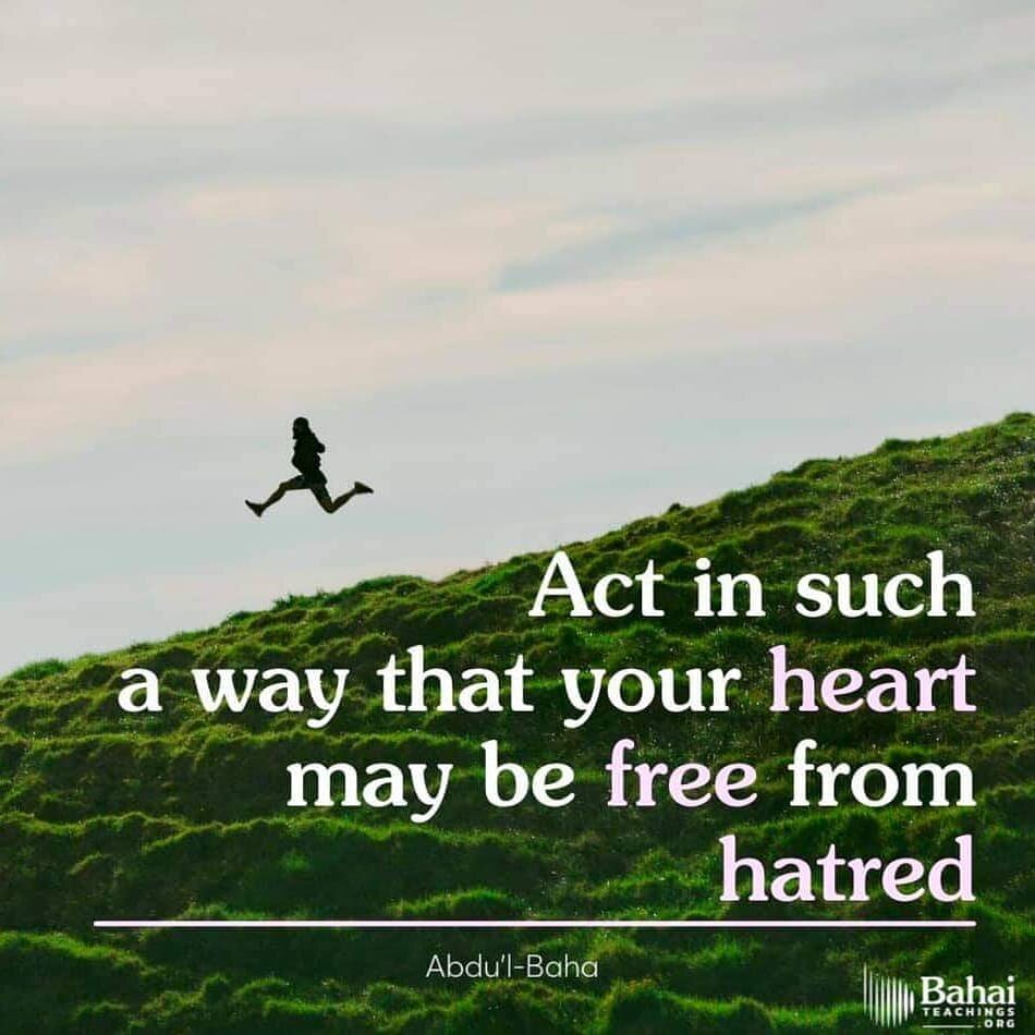 Sometimes it's really that simple... 
I spend a lot of time facillitating training and consulting sessions on diversity, equity, inclusion, conflict management, cross-cultural communication, and at the end of it all, it really comes down to some basi