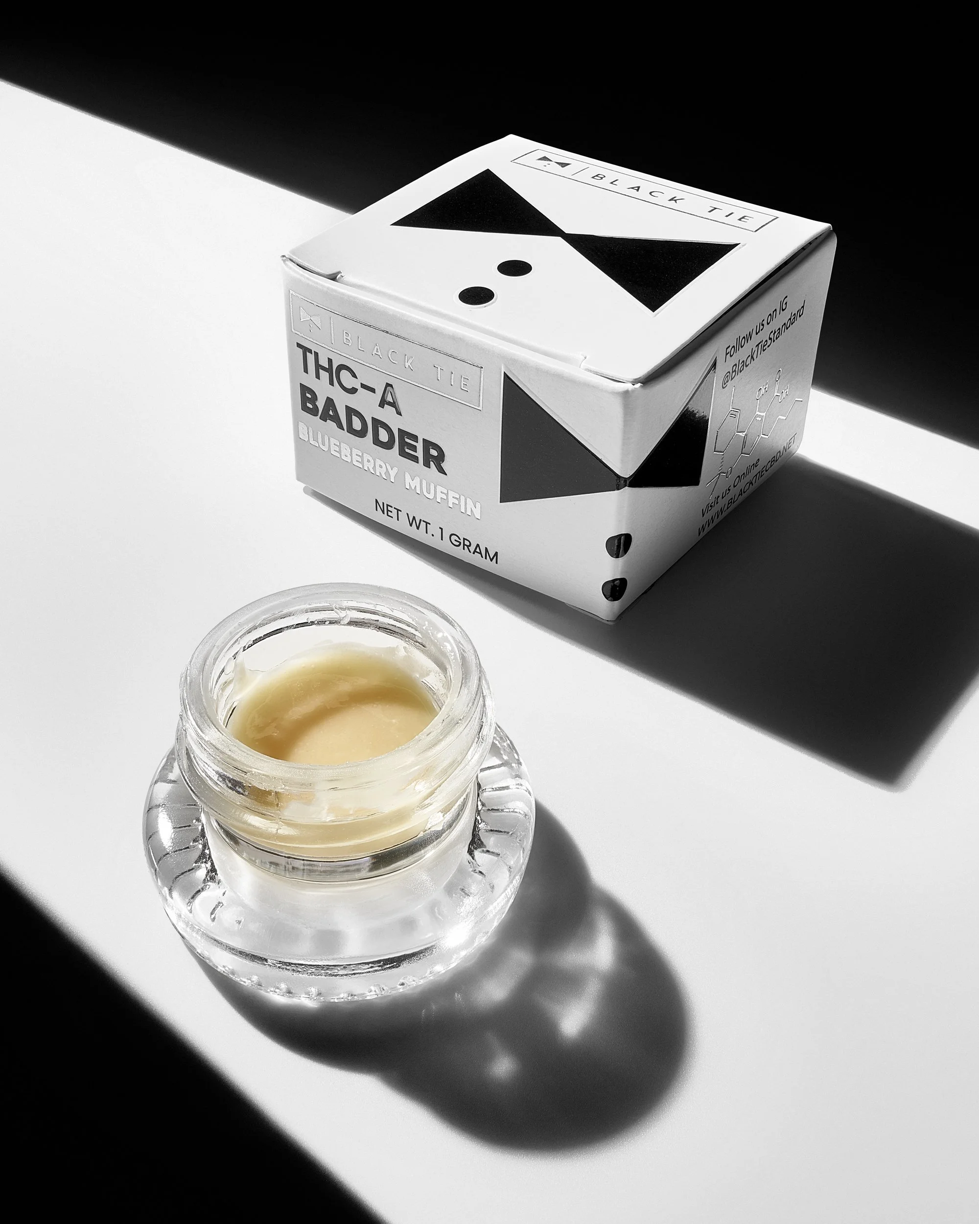 Black Tie - THCA Blueberry Muffin badder, 1 gram, creative shot_.jpg