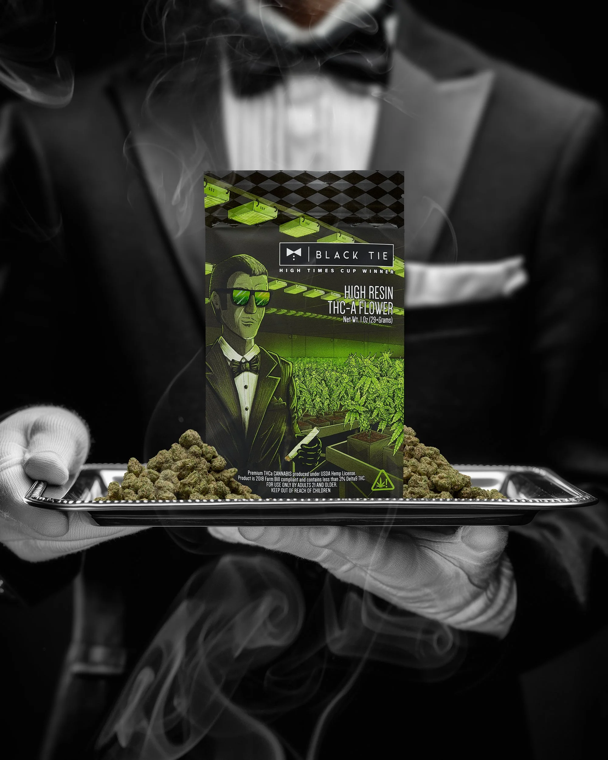 Black Tie - Gush Mintz, Butler tray concept, realistic elegant tray, elevated premium layout, structured presentation.jpg