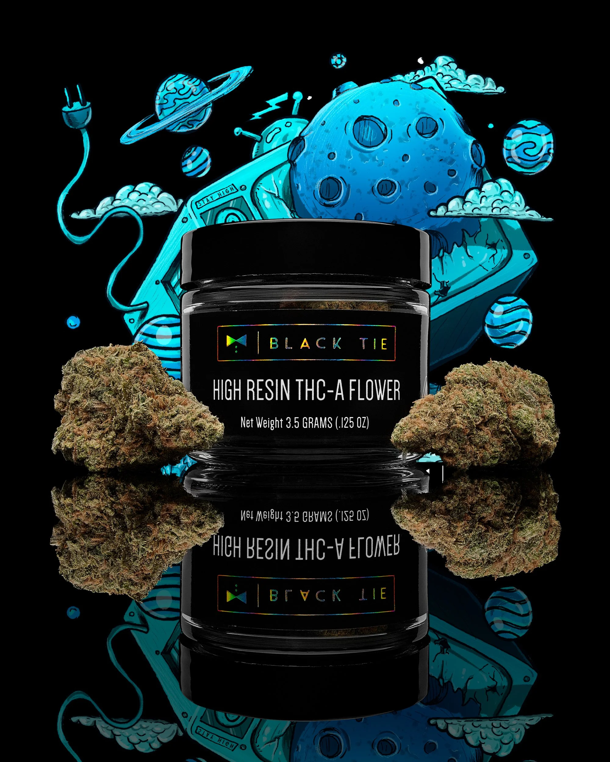 Black Tie - Blue Dream, with design subtly layered in background.jpg