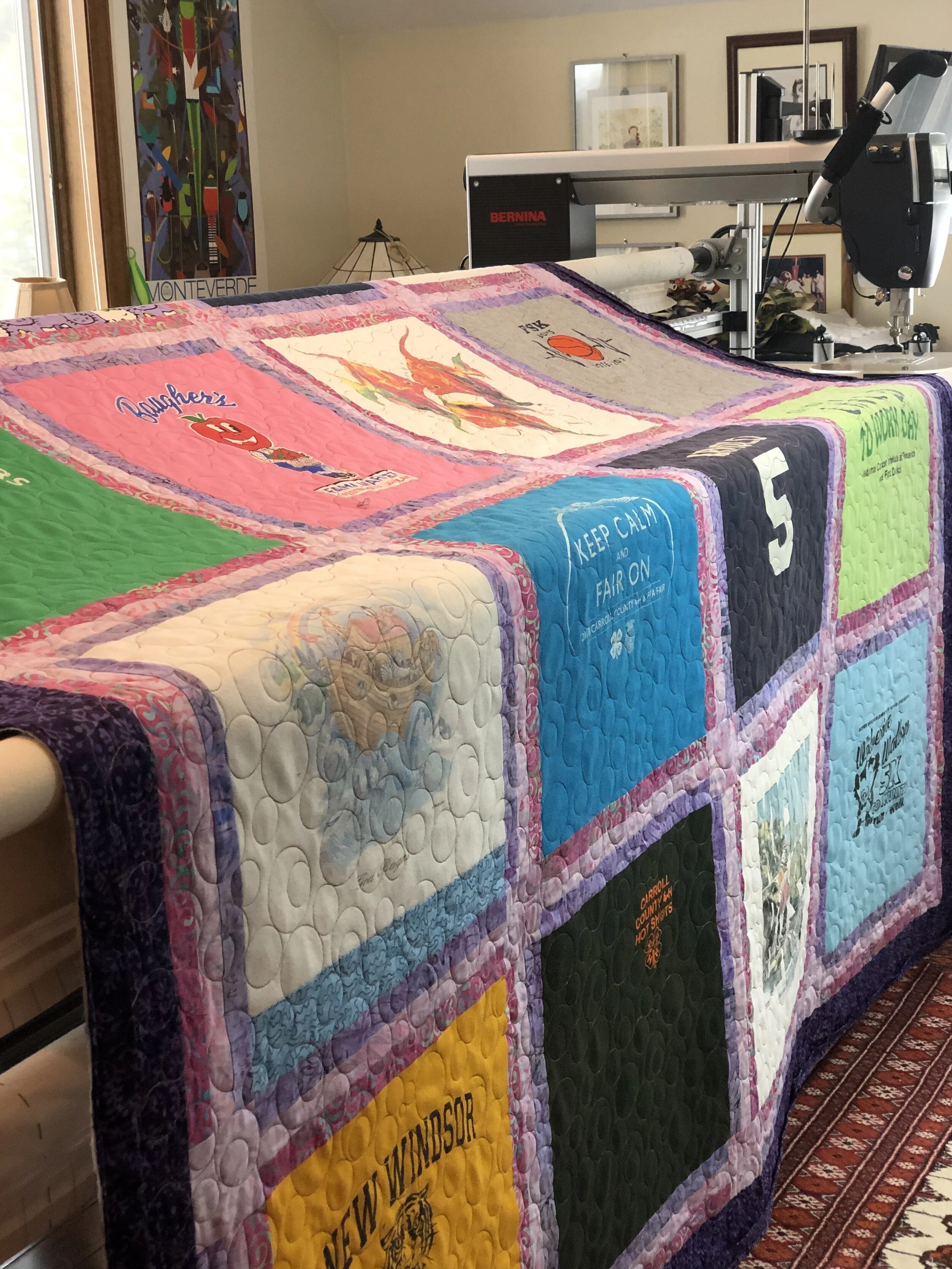Custom T-Shirt Quilt