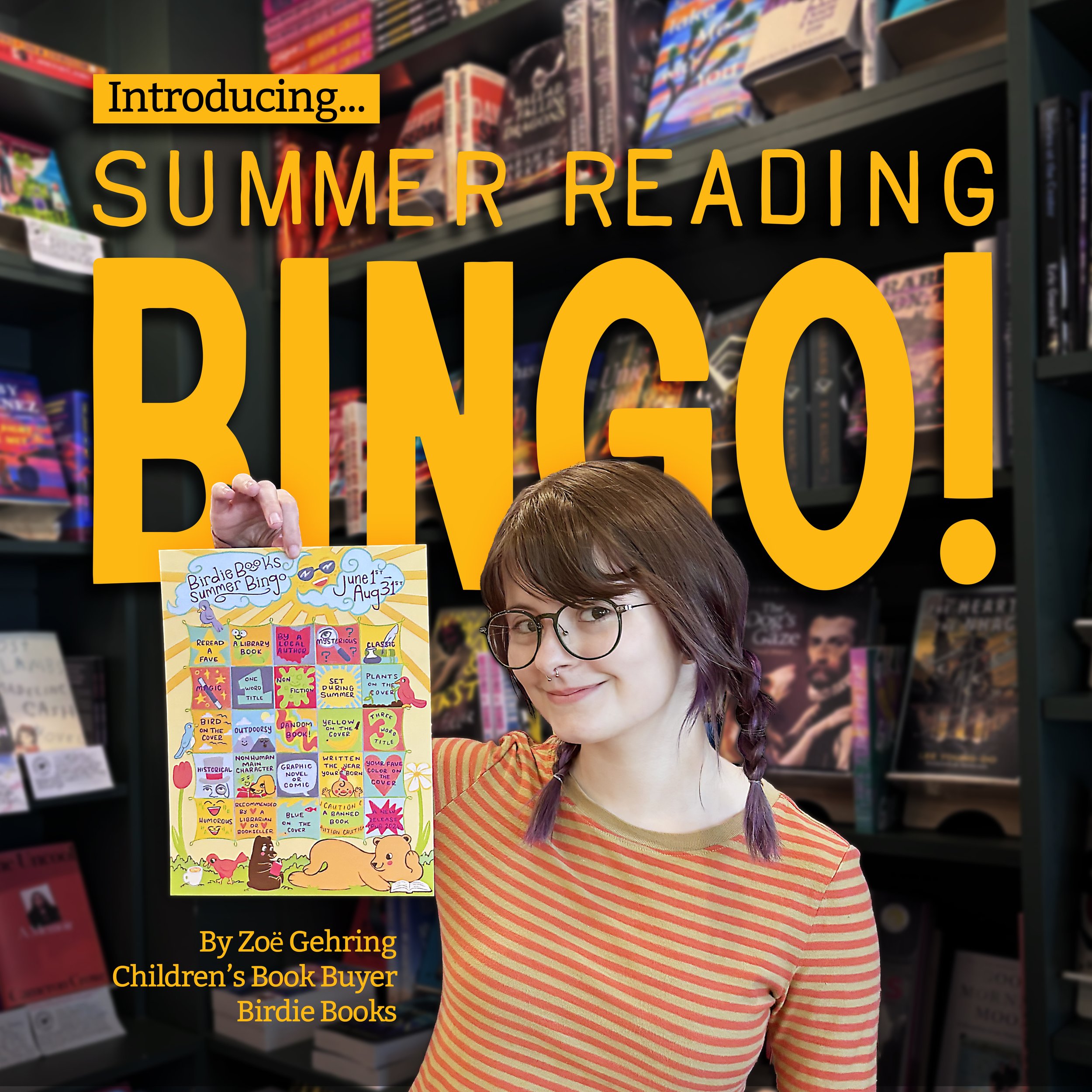 Introducing Summer Reading BINGO!