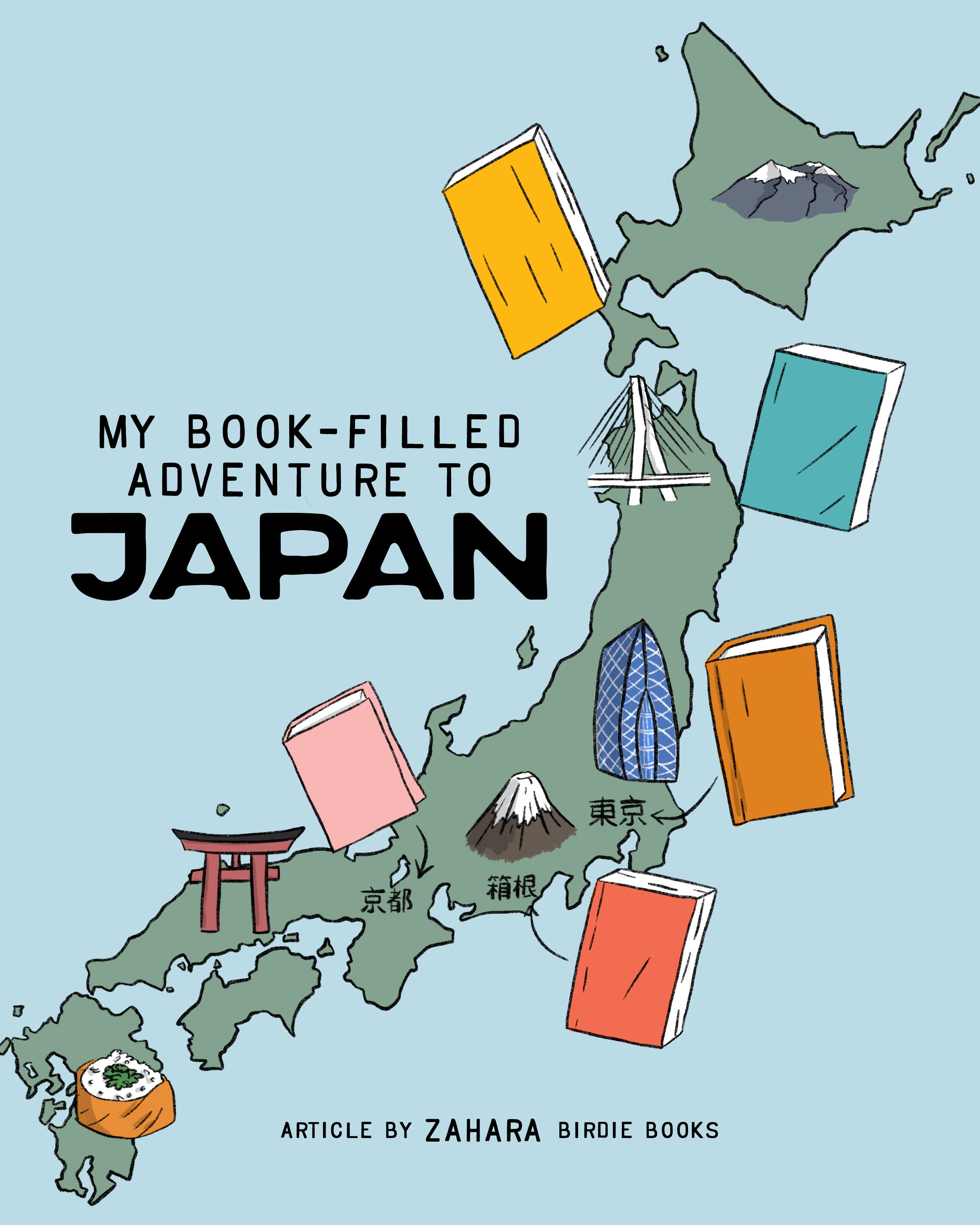 My Book-filled adventure to Japan