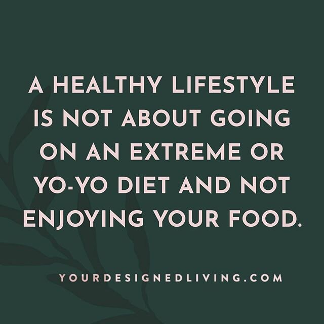 Small steps to eat and live a healthy lifestyle can add up to major change over time.

I&rsquo;m all about the small and most importantly enjoyable steps to creating a life that&rsquo;s easy and works for you and everyone in your household - young or