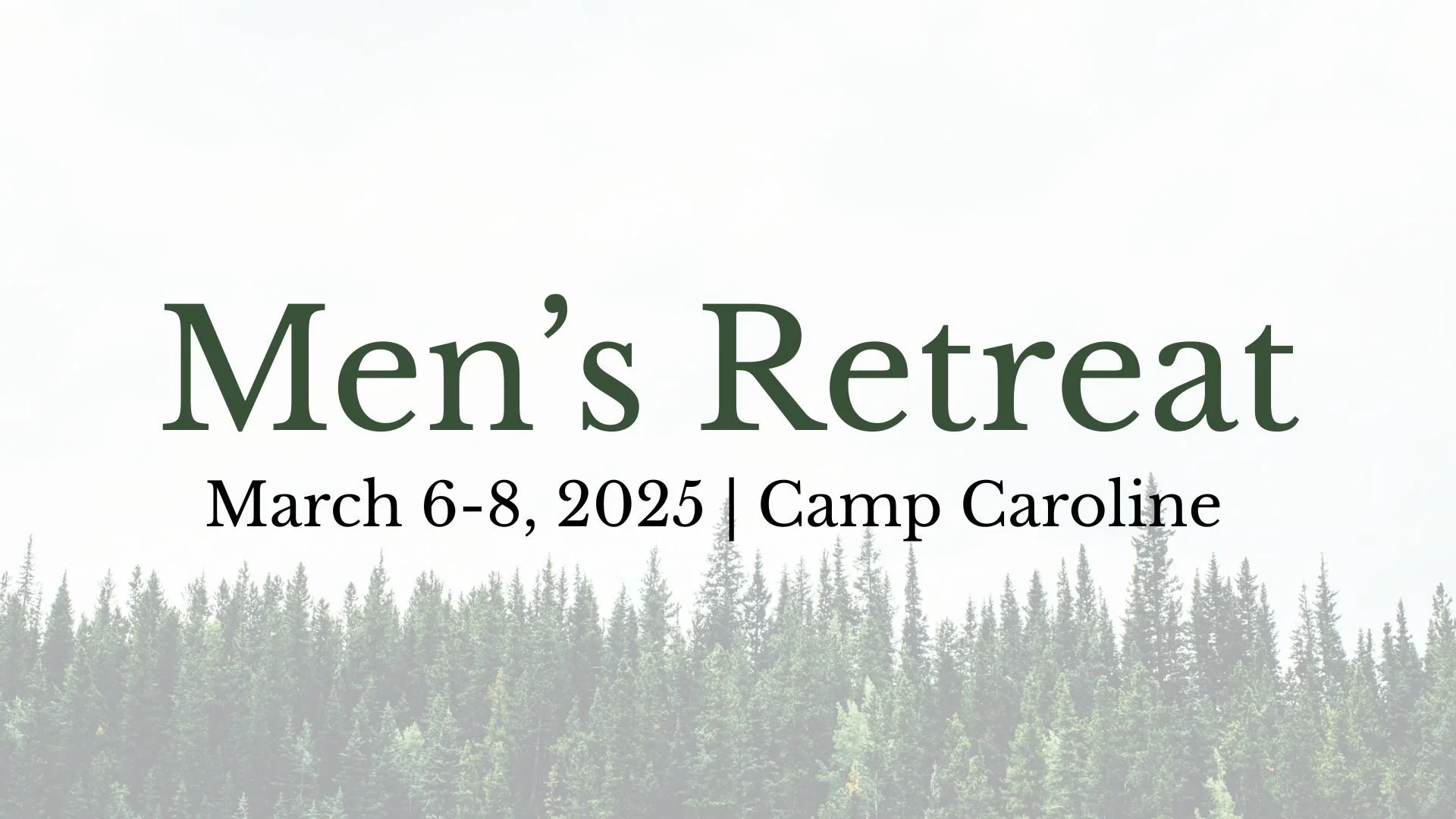 ABA Men's Retreat