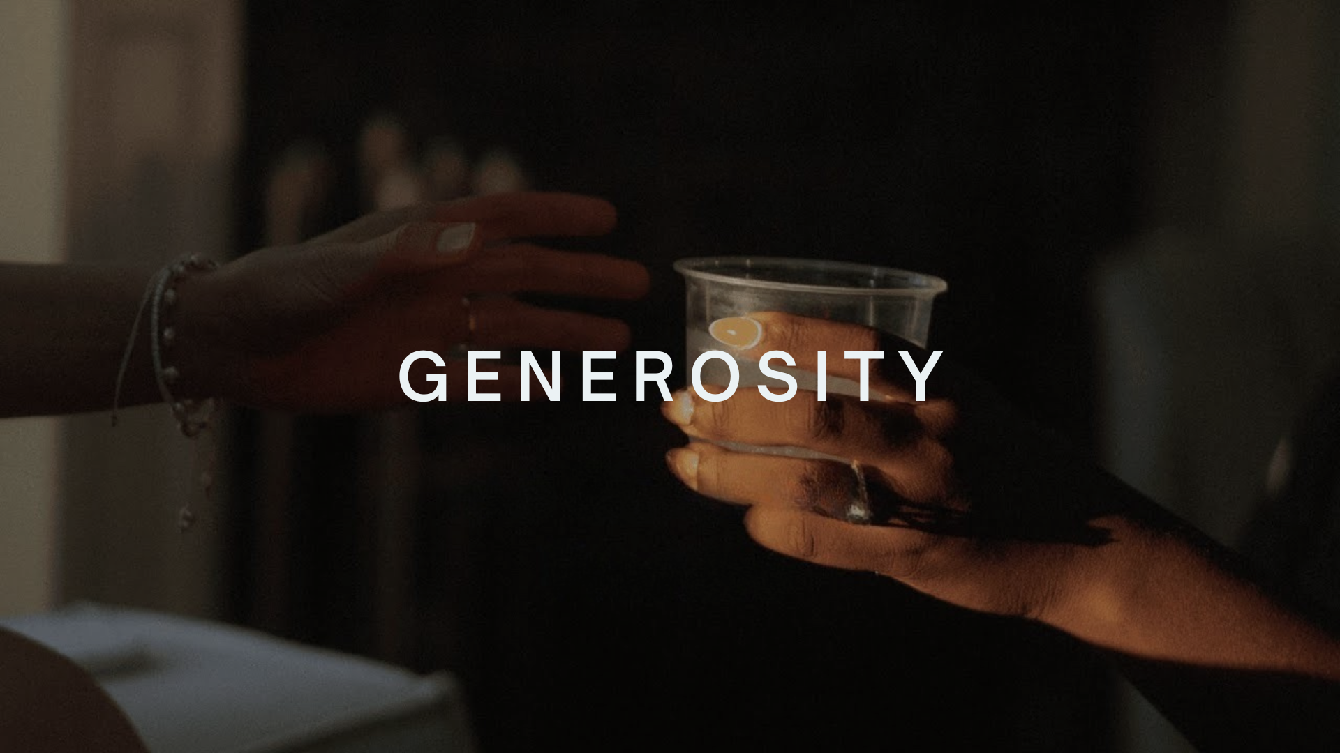 The Generosity Practice - Community Group