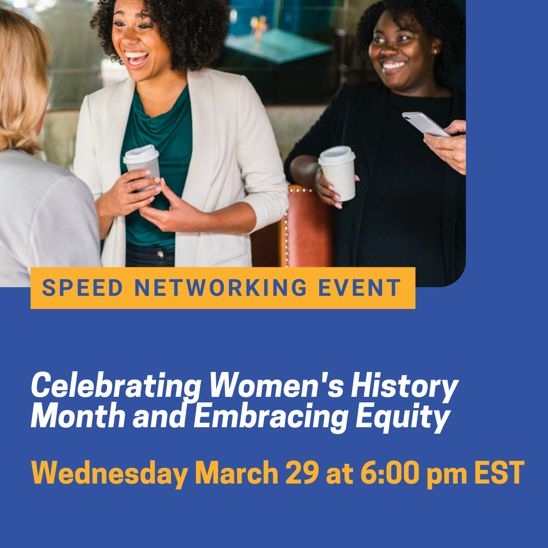 Women's History Month Speed Networking Event