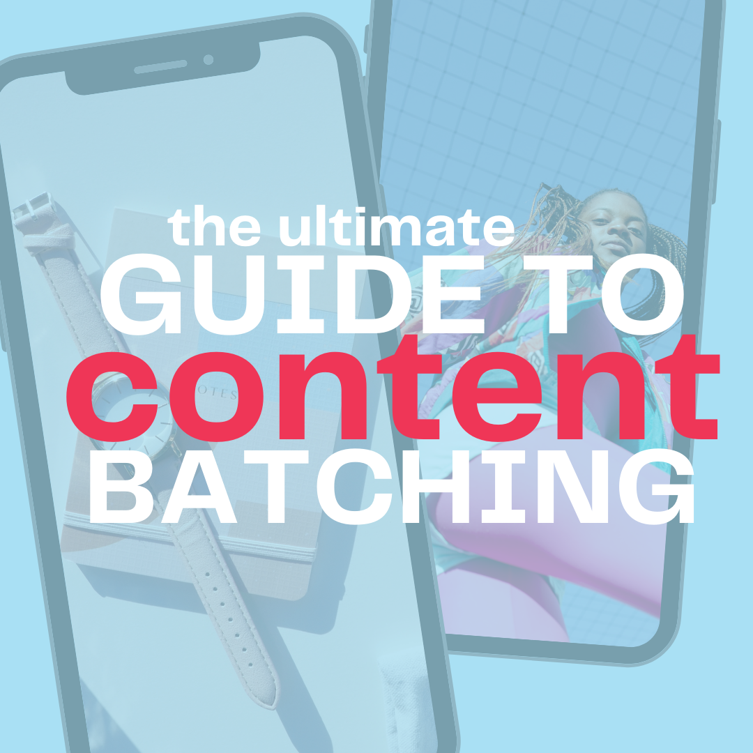 The ultimate guide to content batching fast across Instagram, Podcast, YouTube and MORE!
