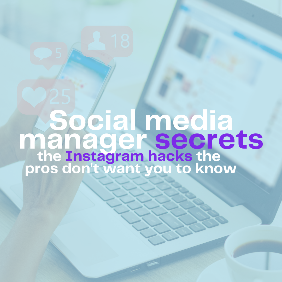 Social media manager secrets - the Instagram hacks the pros don't want you to know episode artwork