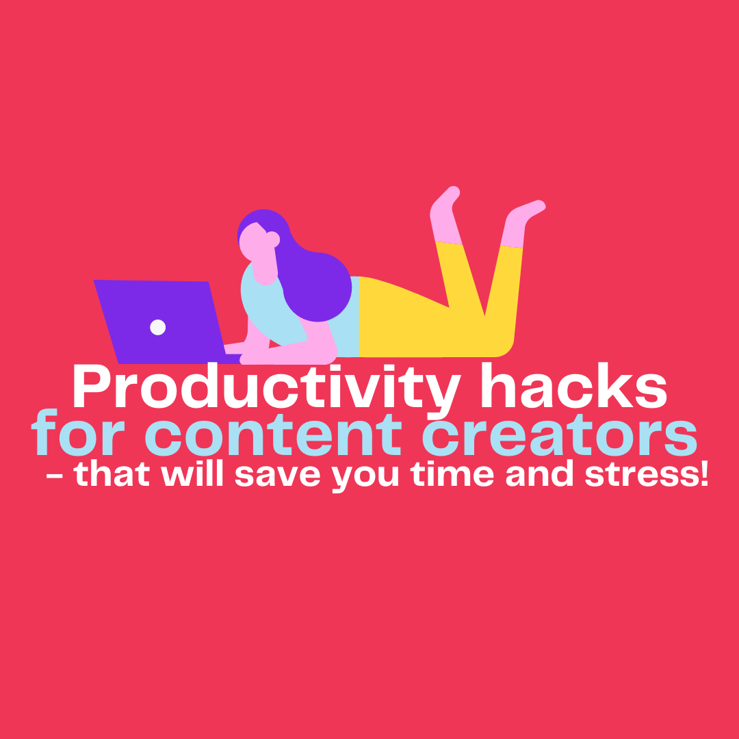 Productivity hacks for content creators that will save you time and stress! episode artwork