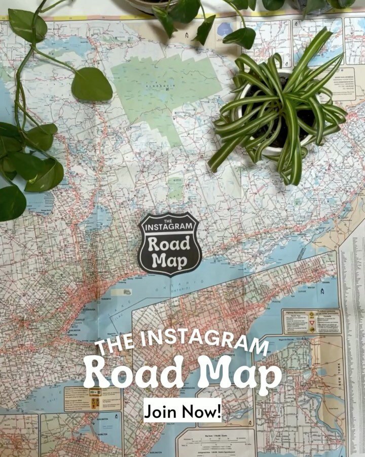 Ready for an adventure? The Instagram Road Map is now live 🎉⁠
⁠
I'm so excited to welcome you into my signature course, The Instagram Road Map.⁠
⁠
Inside IRM, you'll: ⁠
⁠
📈 Develop the foundational strategy and branding necessary for real growth⁠
⁠