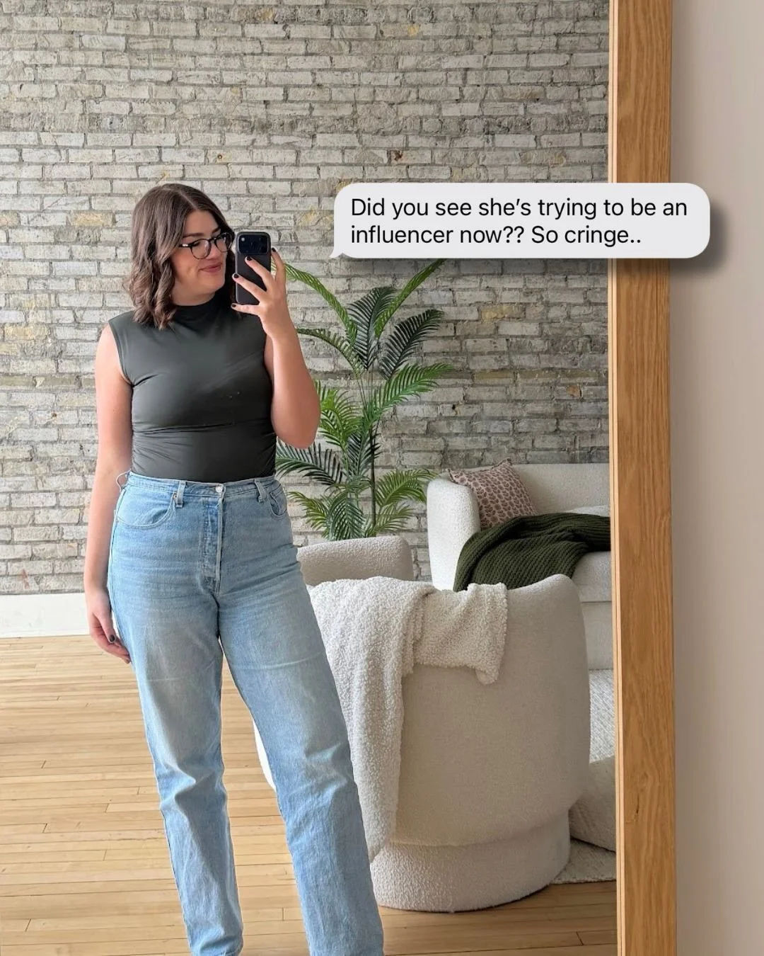 when you embrace the cringe, you free yourself from the burdens of others&rsquo; expectations of you 🤍