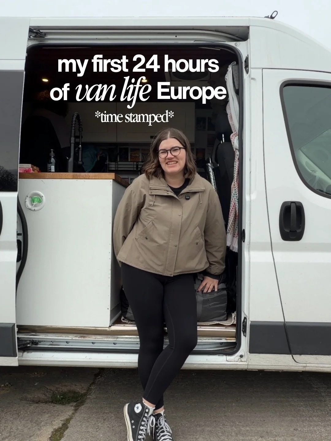 we made it back to the van! 🚐 in case you missed it, last summer I shipped my camper (named Vanjie) to the UK from Canada. We&rsquo;re back for another trip, this time around to France! 🥐☕️🧀❤️

Soooo prepare yourself for more van life posts haha