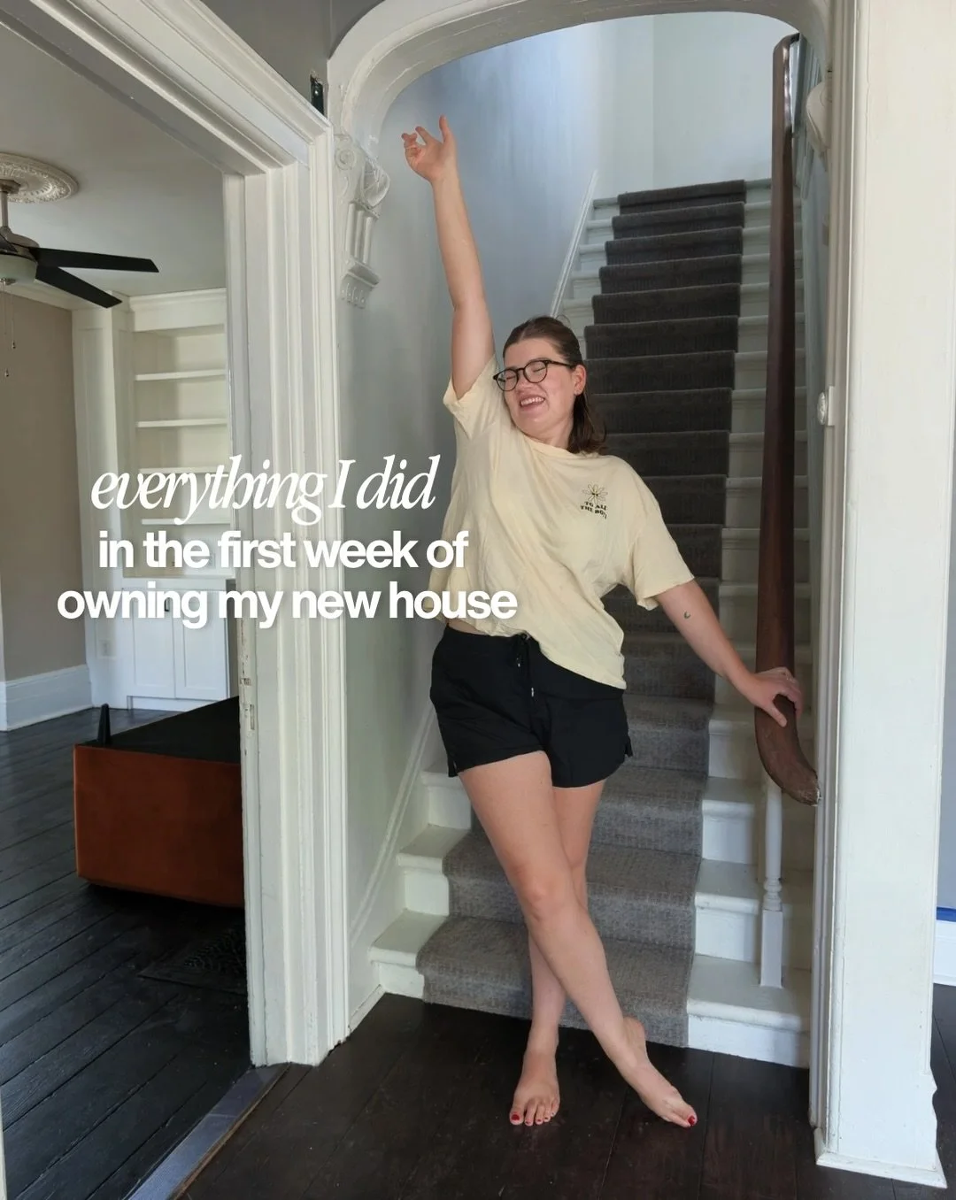 a busy week of owning a house! 🏠&nbsp;unfortunately, I have a somewhat obsessive approach to unfinished projects (like I cannot rest until something is DONE) which has led to a bit of a crazy approach to working on house stuff. However, there are so