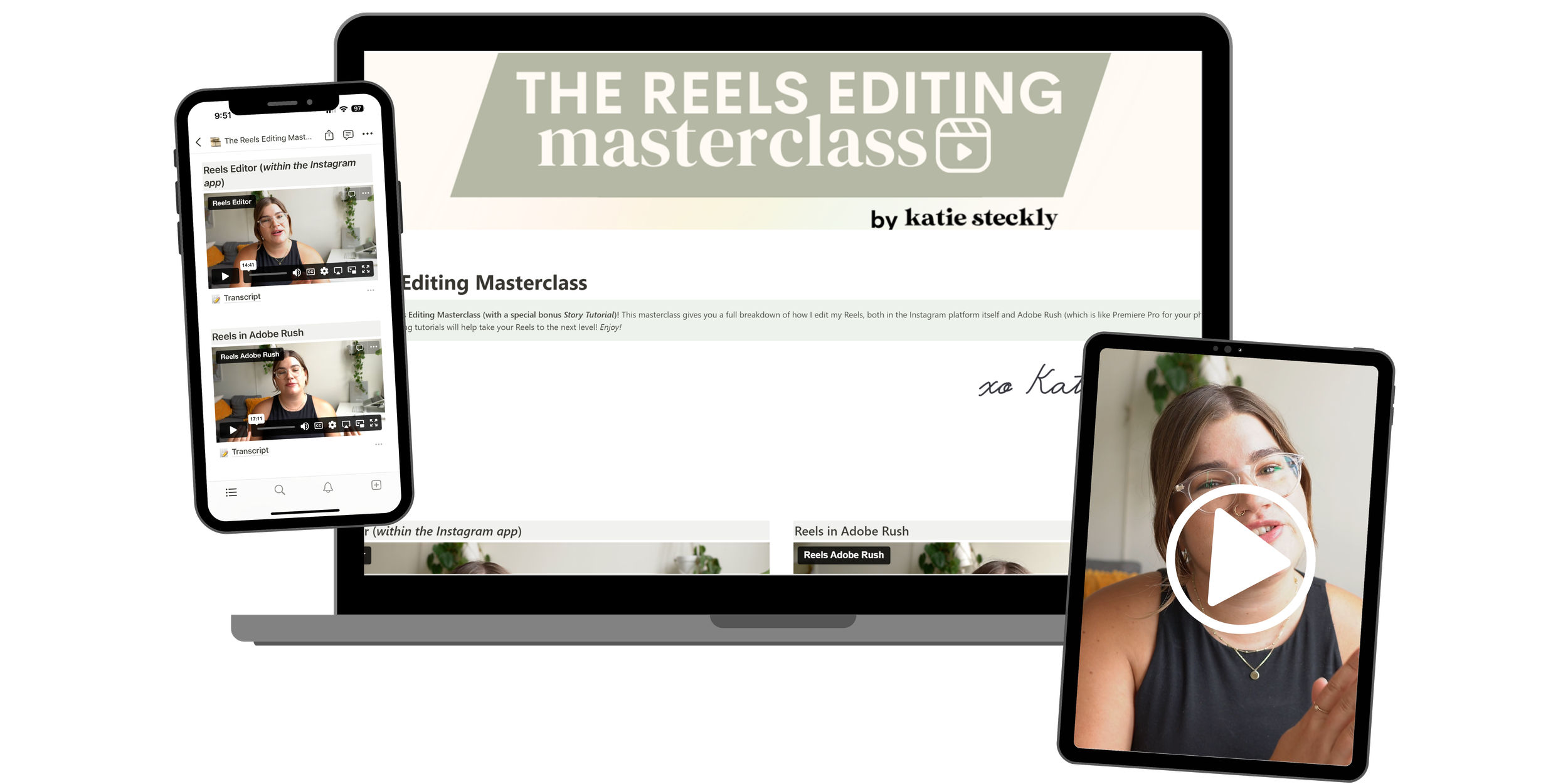 The Reels Editing Masterclass — Katie Steckly