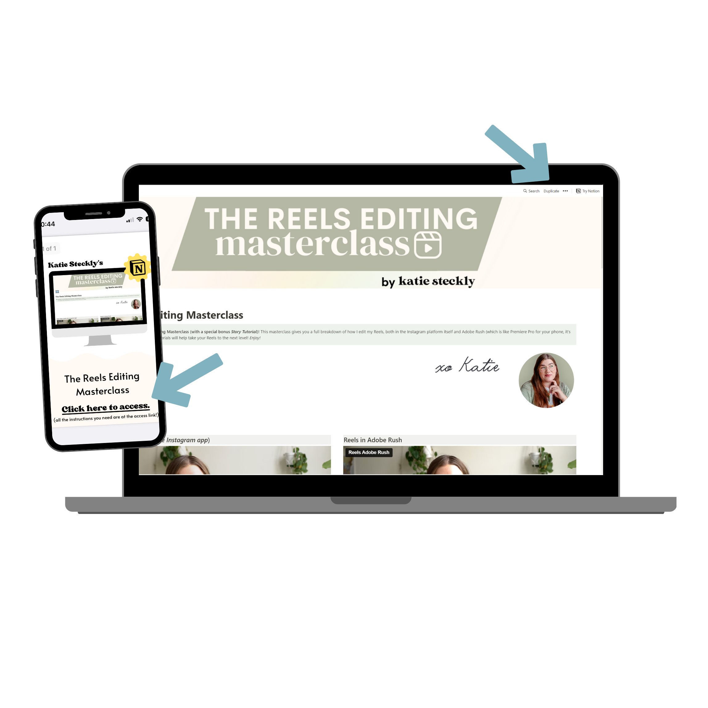 The Reels Editing Masterclass — Katie Steckly