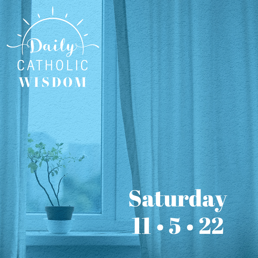 More wisdom from Dr. John Bruchalski