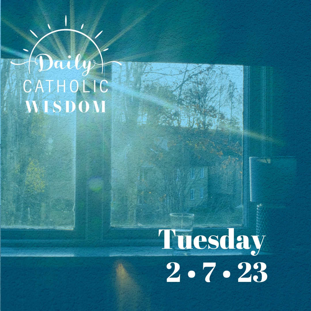 Wisdom from Fr. J. Augustine Wetta, O.S.B