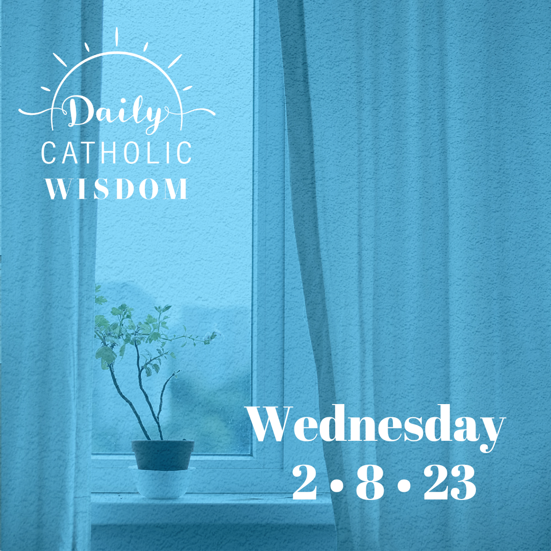 More wisdom from Fr. J. Augustine Wetta, O.S.B