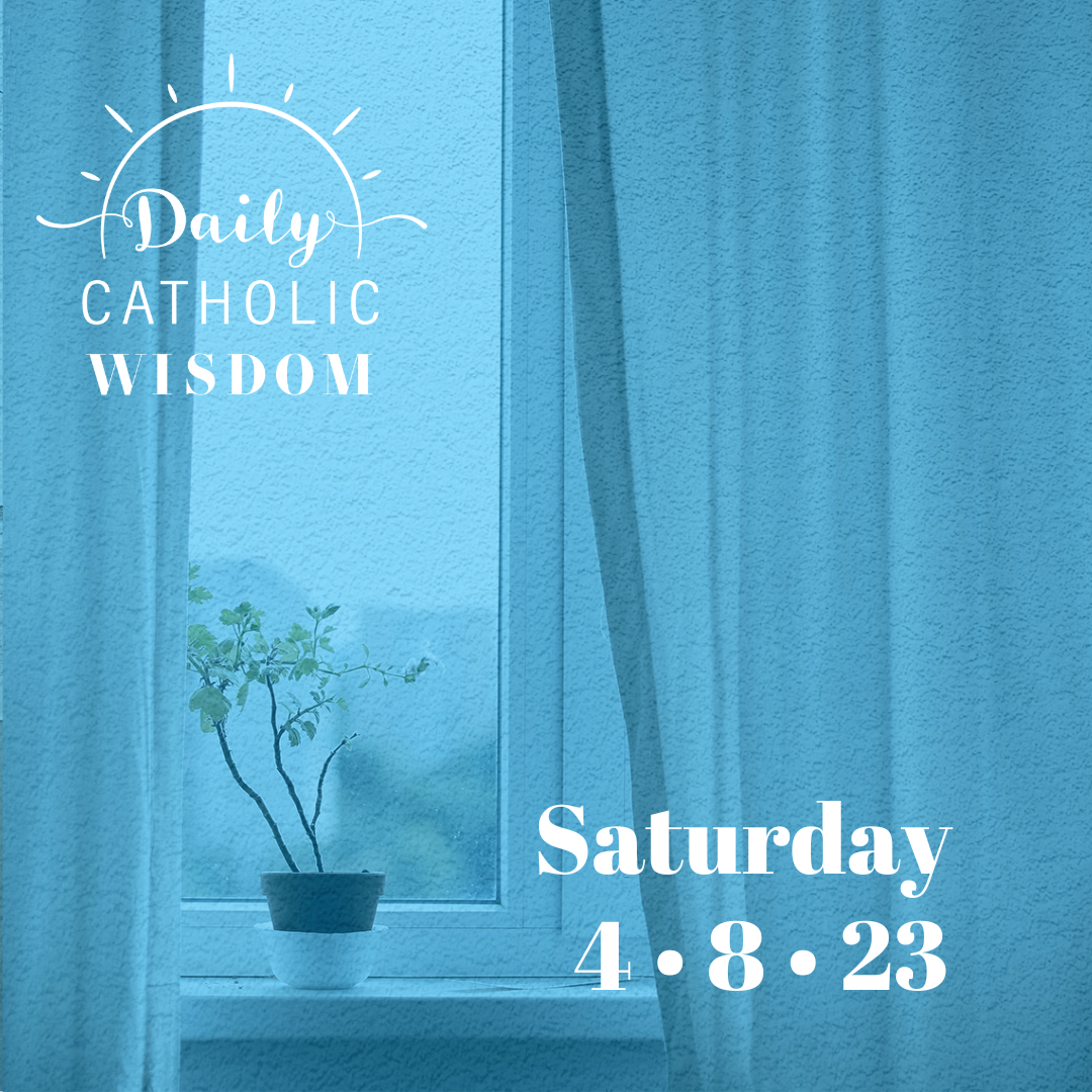 Wisdom from Larry Chapp