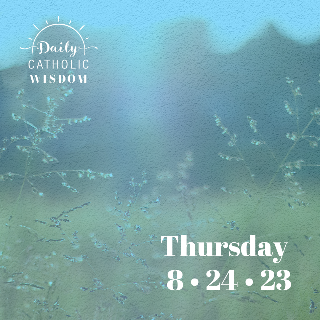 More wisdom from Edward Sri