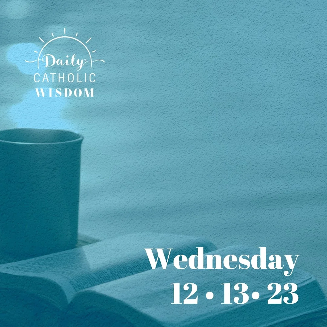 Wisdom from St. Lucy