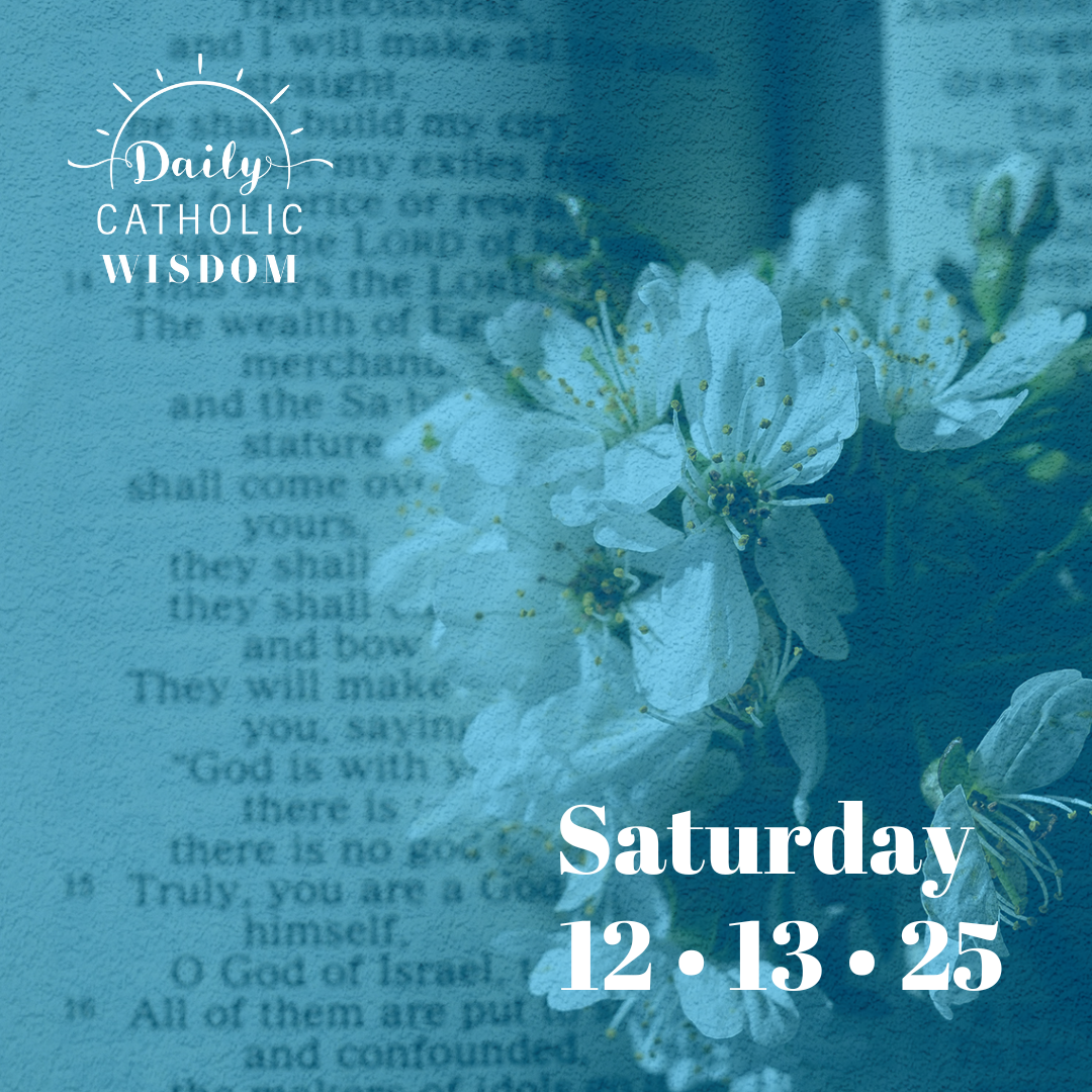 More wisdom from Joseph Ratzinger