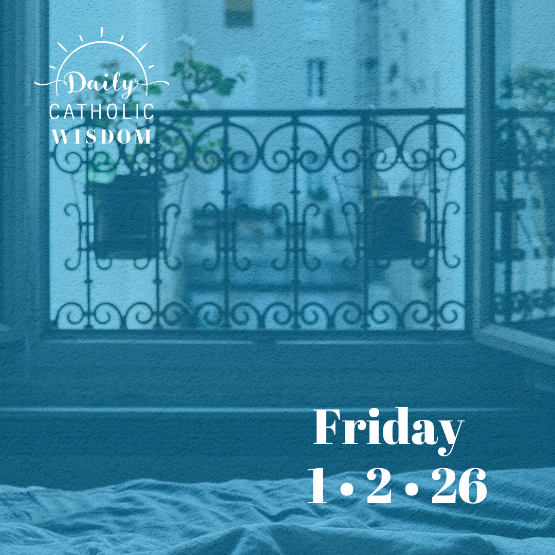 More wisdom from Hans Urs von Balthasar