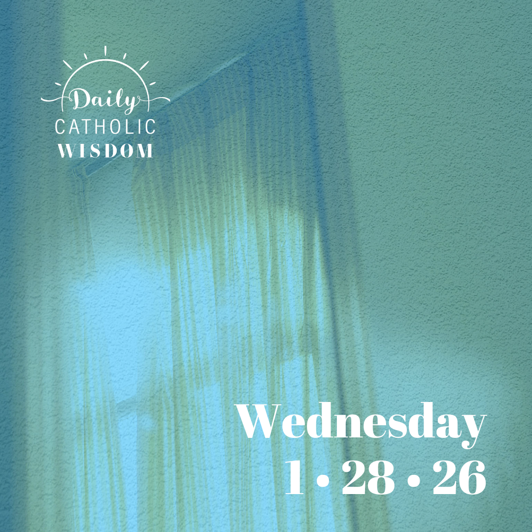 Wisdom from St. Thomas Aquinas