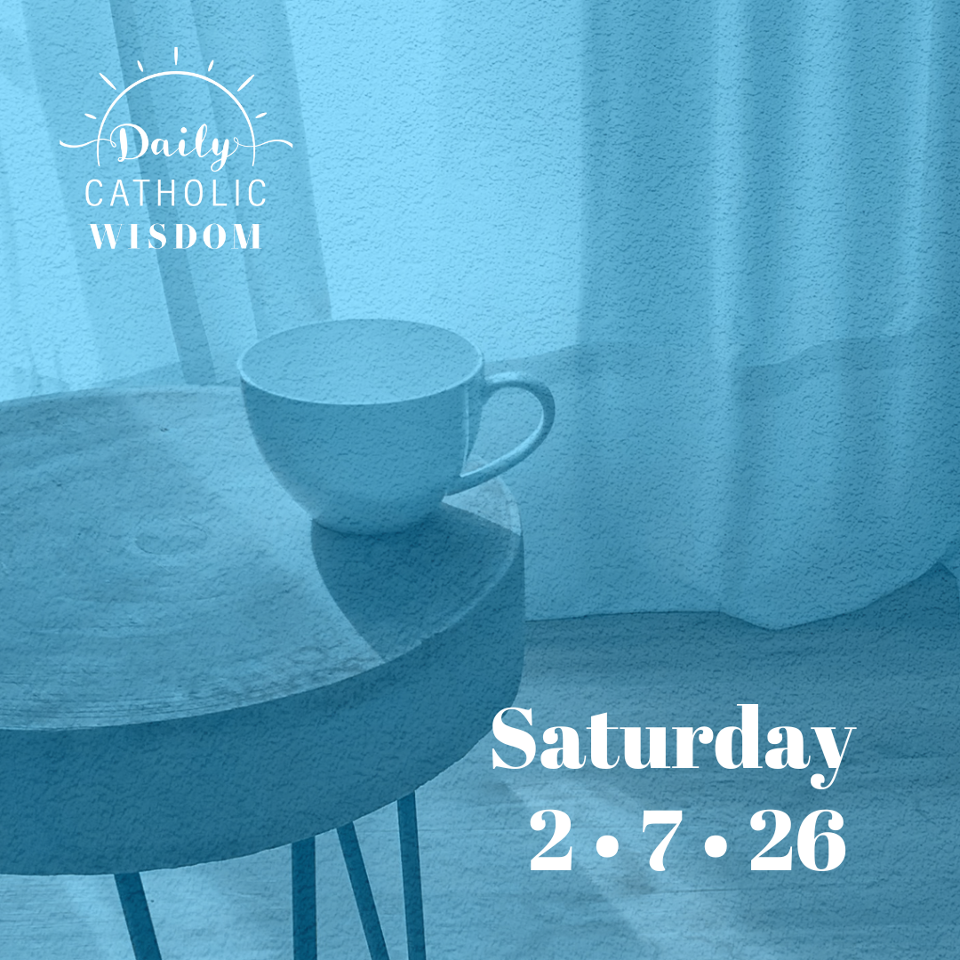 Wisdom from Fr. Florian Racine