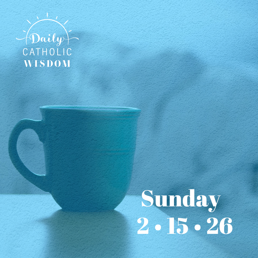 More Wisdom from Fr. Wilfrid Stinissen