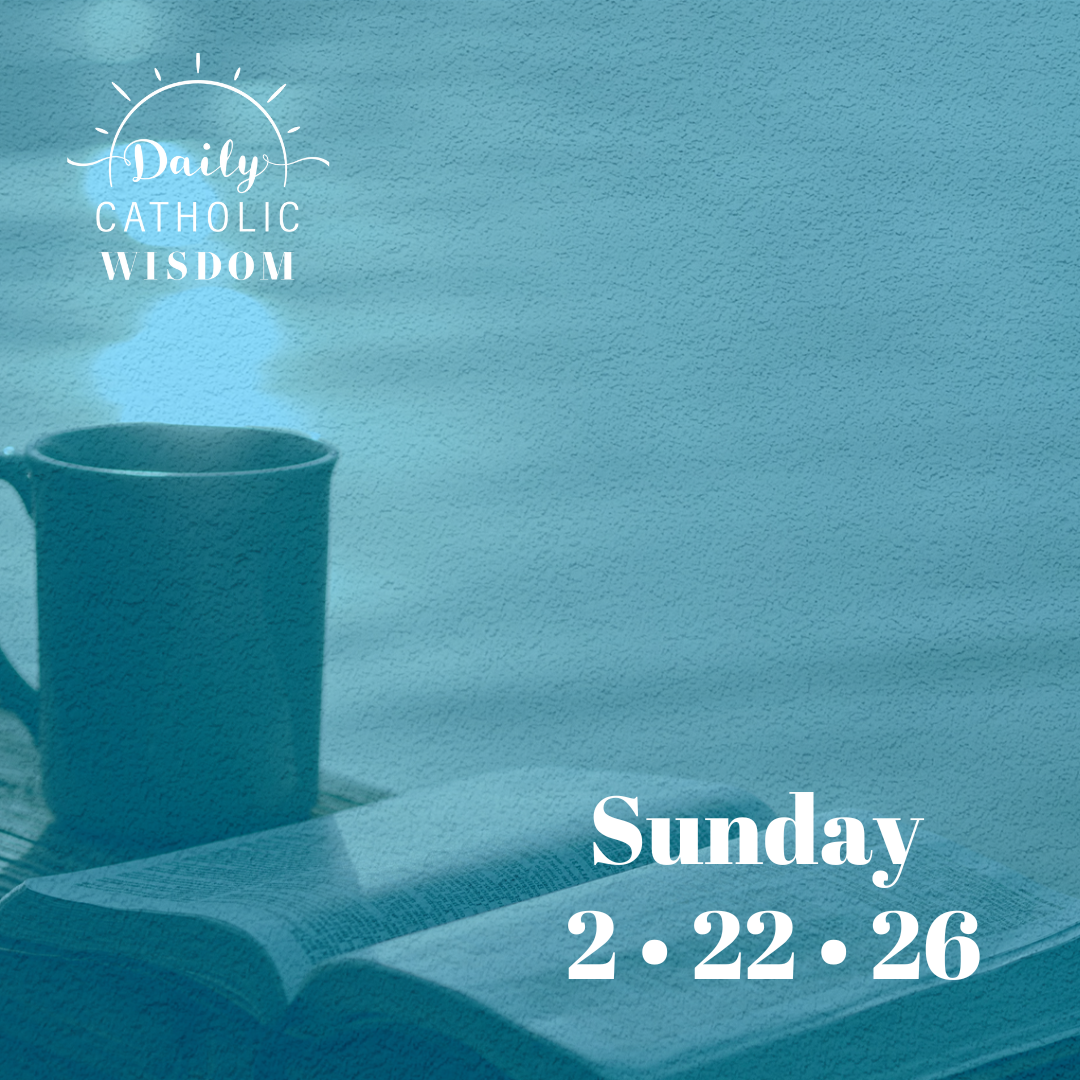 Wisdom from Pope Benedict XVI