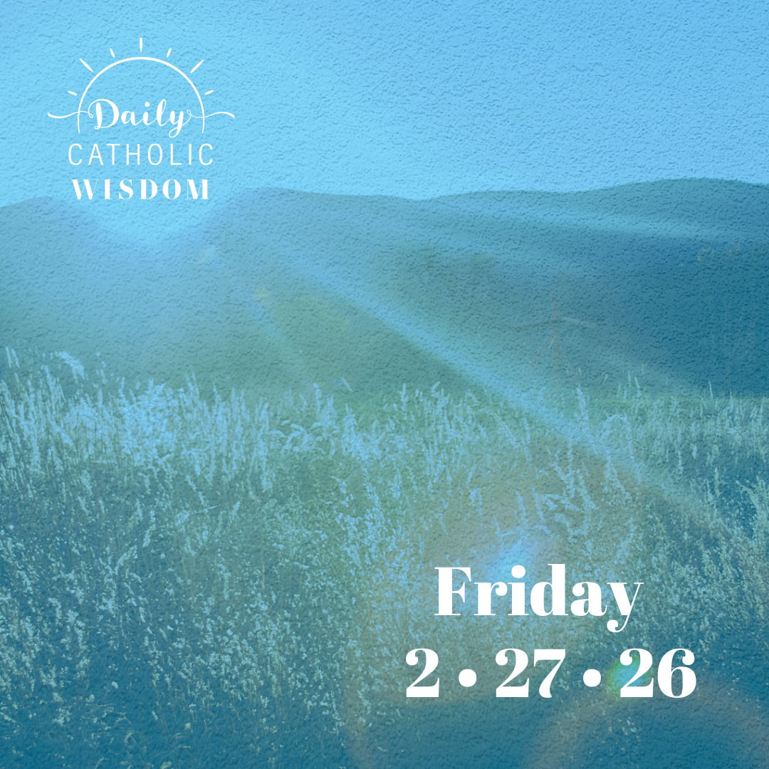 More Wisdom from Mother Mary Francis