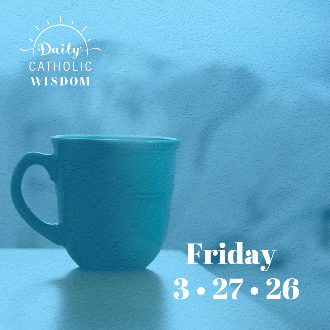 More Wisdom from Pope Benedict XVI