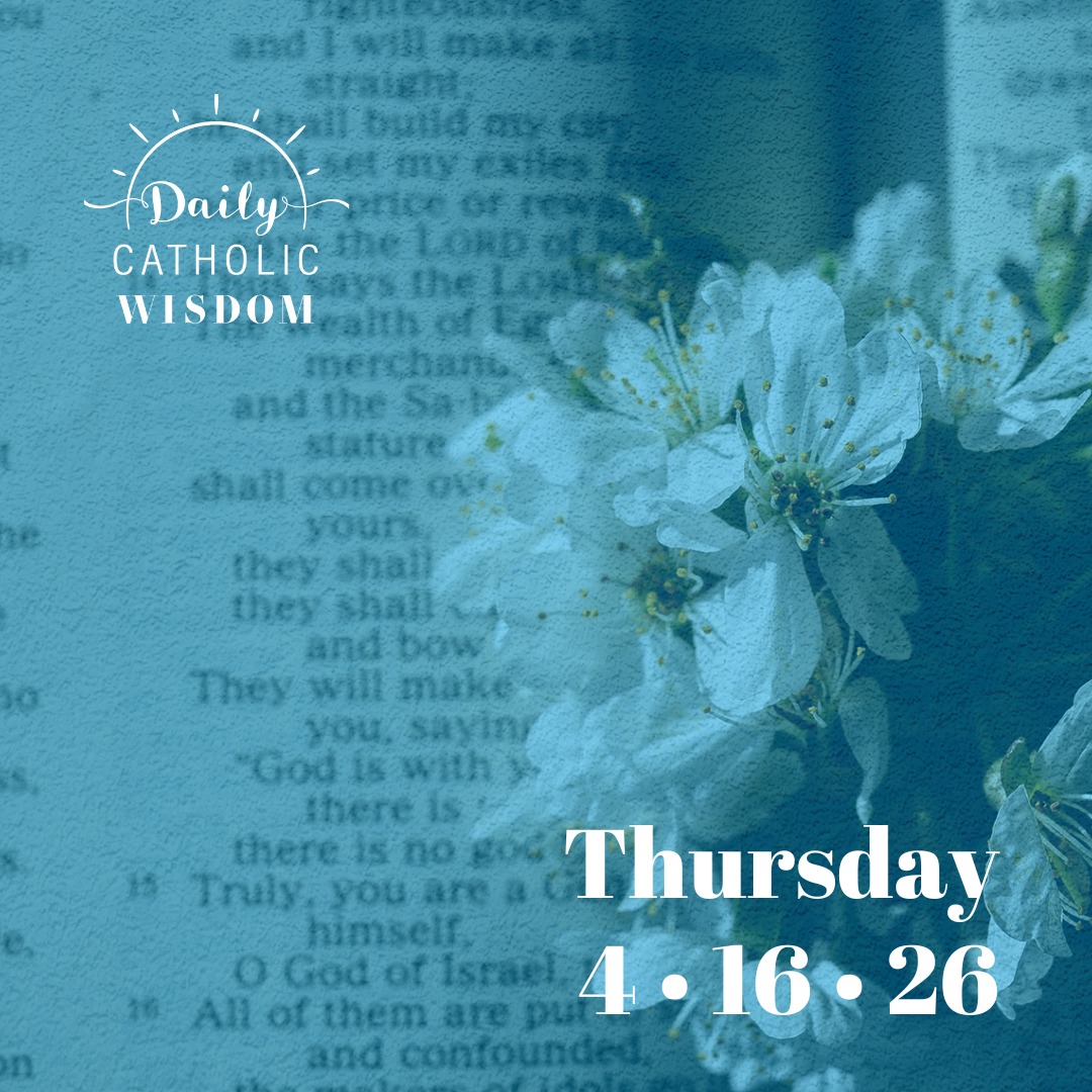 More Wisdom from Marcus Grodi