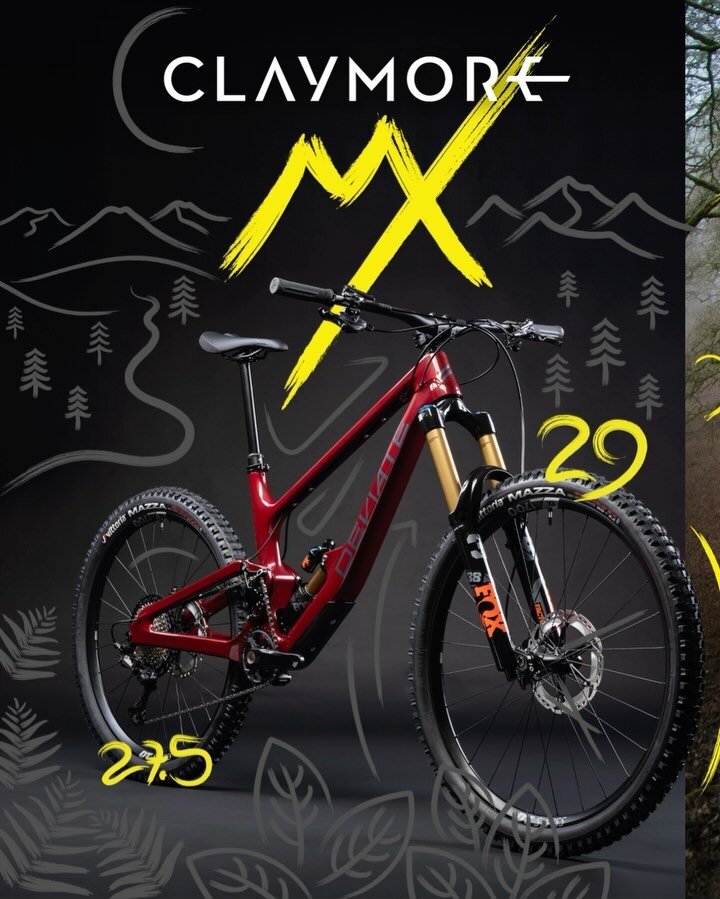 Carve the way up front, let loose at the back with the all new Deviate Claymore MX. 

The award-winning Claymore has been given an injection of added playfulness with a reworked rear triangle, designed to accommodate a 27.5&rdquo; wheel out back. 

D