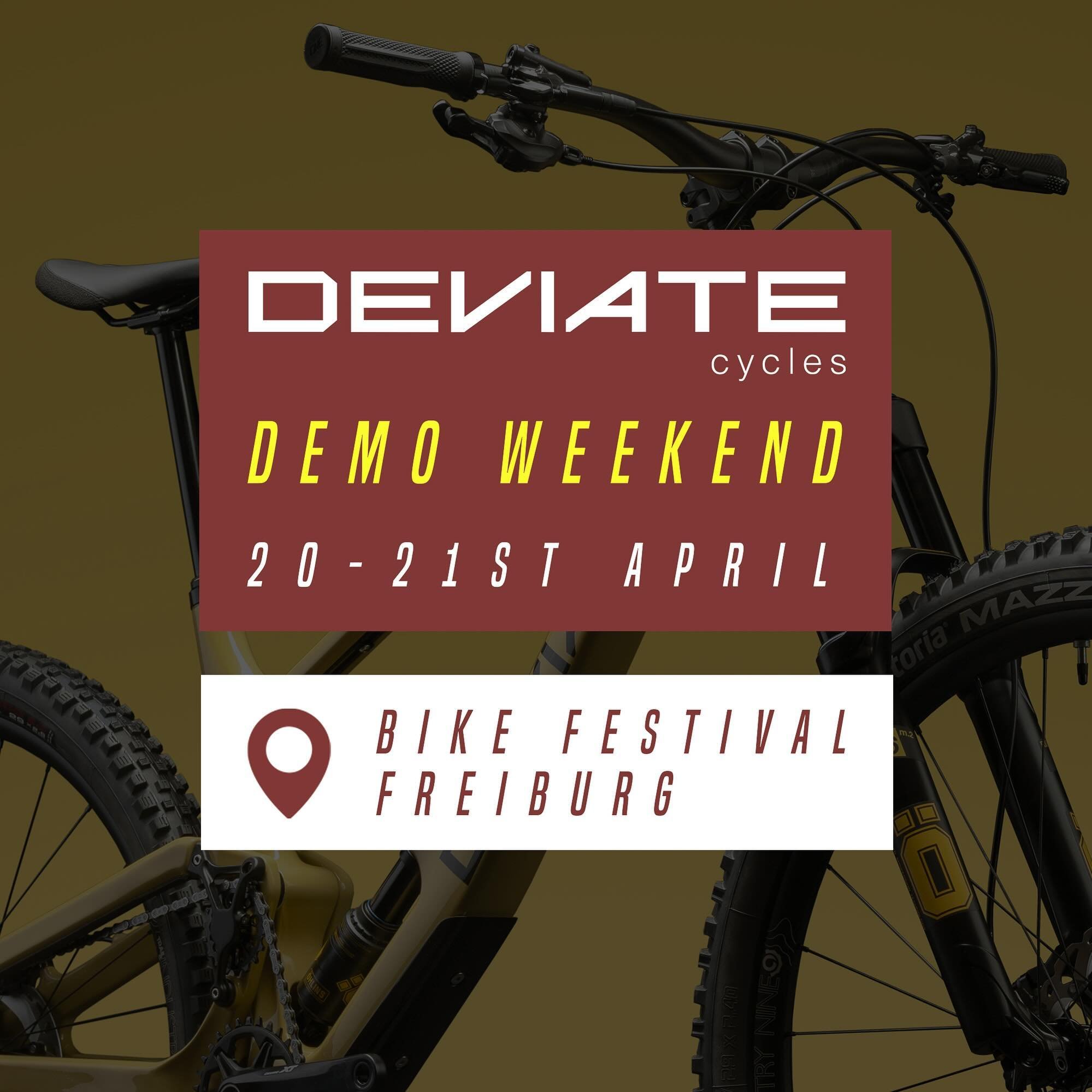 Excited to announce that we are heading to Germany for the @bikefestivalfreiburg this weekend! 

We&rsquo;re teaming up with @innercyclebikeshop to run demos of our Highlander II and Claymore across the weekend so if you&rsquo;re attending, hit the l