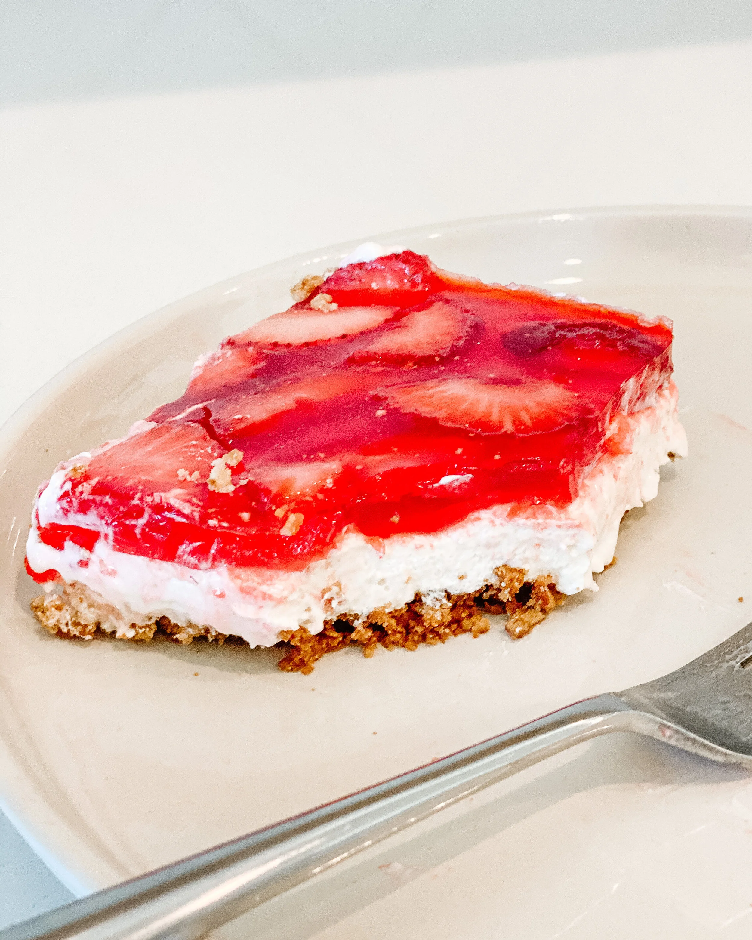 JELLO PRETZEL SALAD — Natasha Pehrson