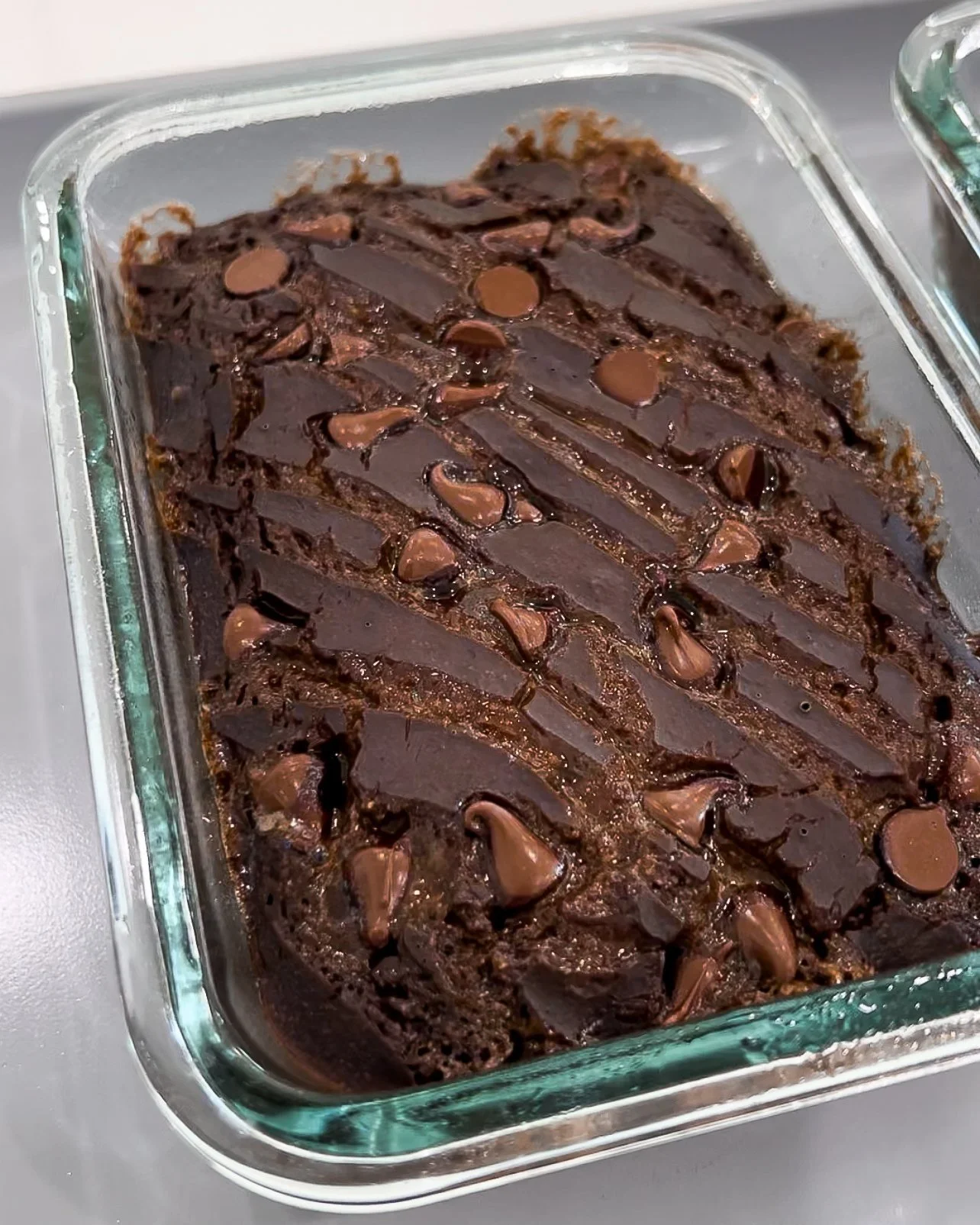 Ooey Gooey Healthy Chocolate Breakfast Brownie
