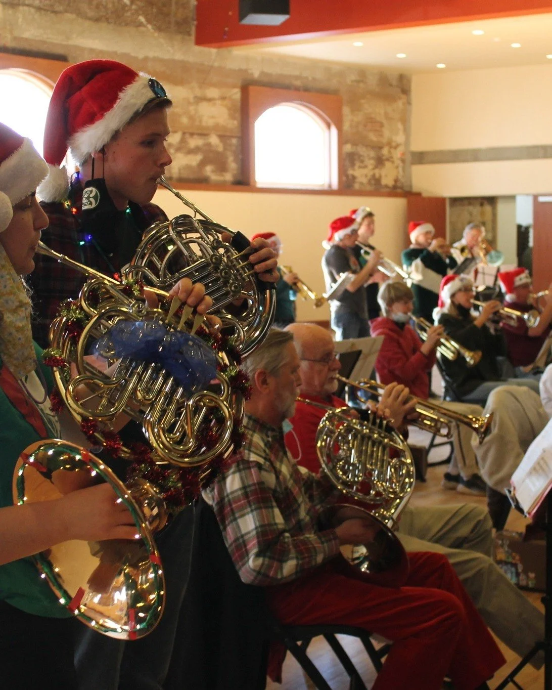 Calling all brass players! 🎺🎶
Shine up your horn and join us at Holiday BrassFest, where musicians of all ages and levels come together to play beloved holiday tunes!

Don&rsquo;t play? You&rsquo;re still invited! Bring your family, your friends, a